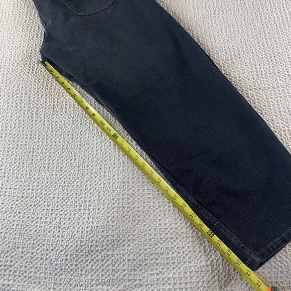 Levi's 550 40 X 30 Red Tab Black Jeans Relaxed Fit Pants EUC VINTAGE USA Made - Picture 8 of 8